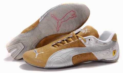 puma future cat femme beige