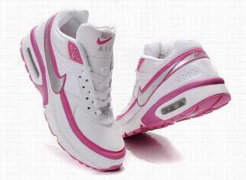 air max blanche noir et rose