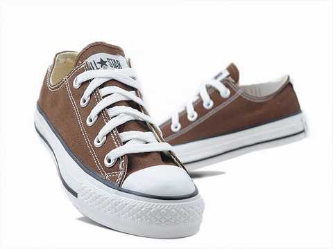 converse basse marron