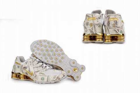 nike shox femme blanche