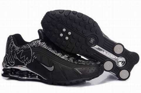 nike shox argenté